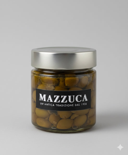 Olive schiacciate sott’olio