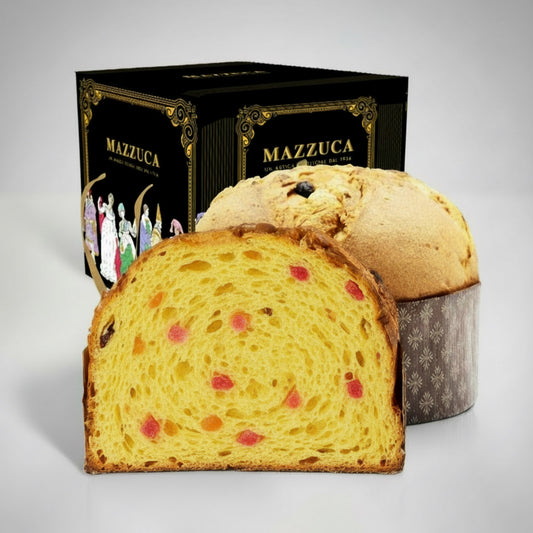 Panettone pesca e fragola