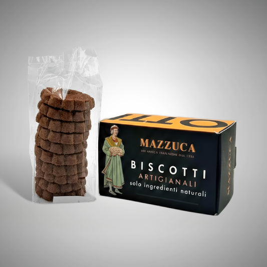 Biscotti margherite al cacao